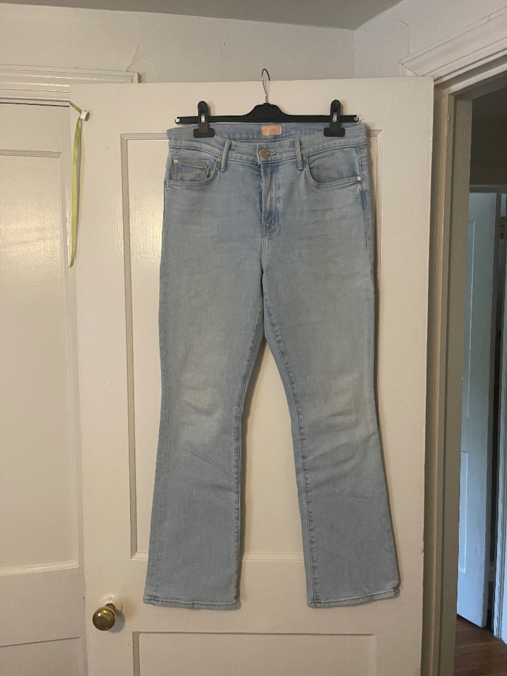 MOTHER Light Wash Bootcut / Flare Jeans